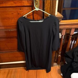 VINCE Black/Navy Dress 8